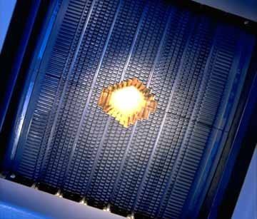 Tungsten multileaf-collimator